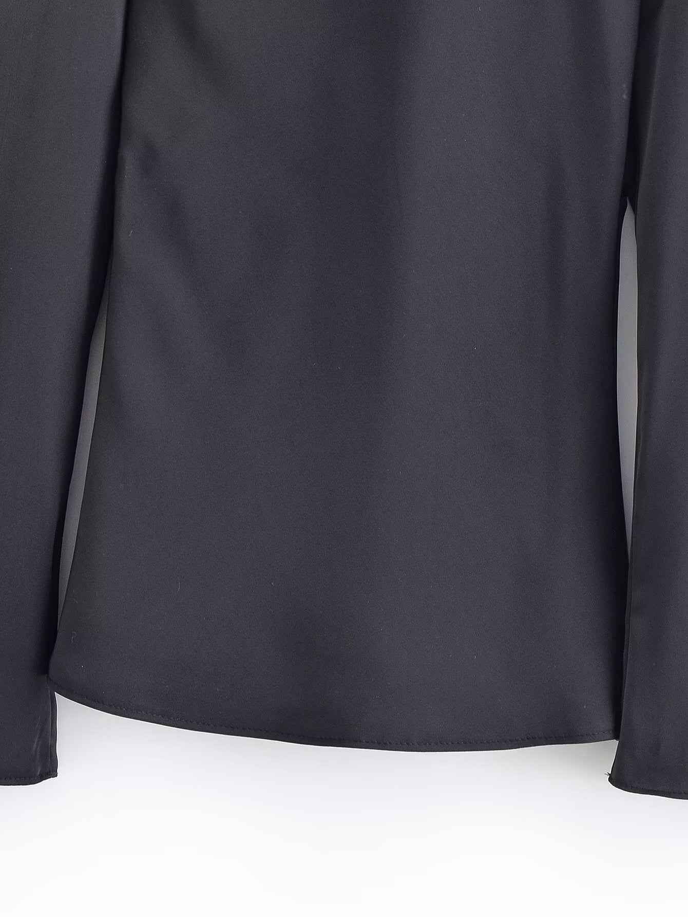 Elegant Silk Satin Blouse