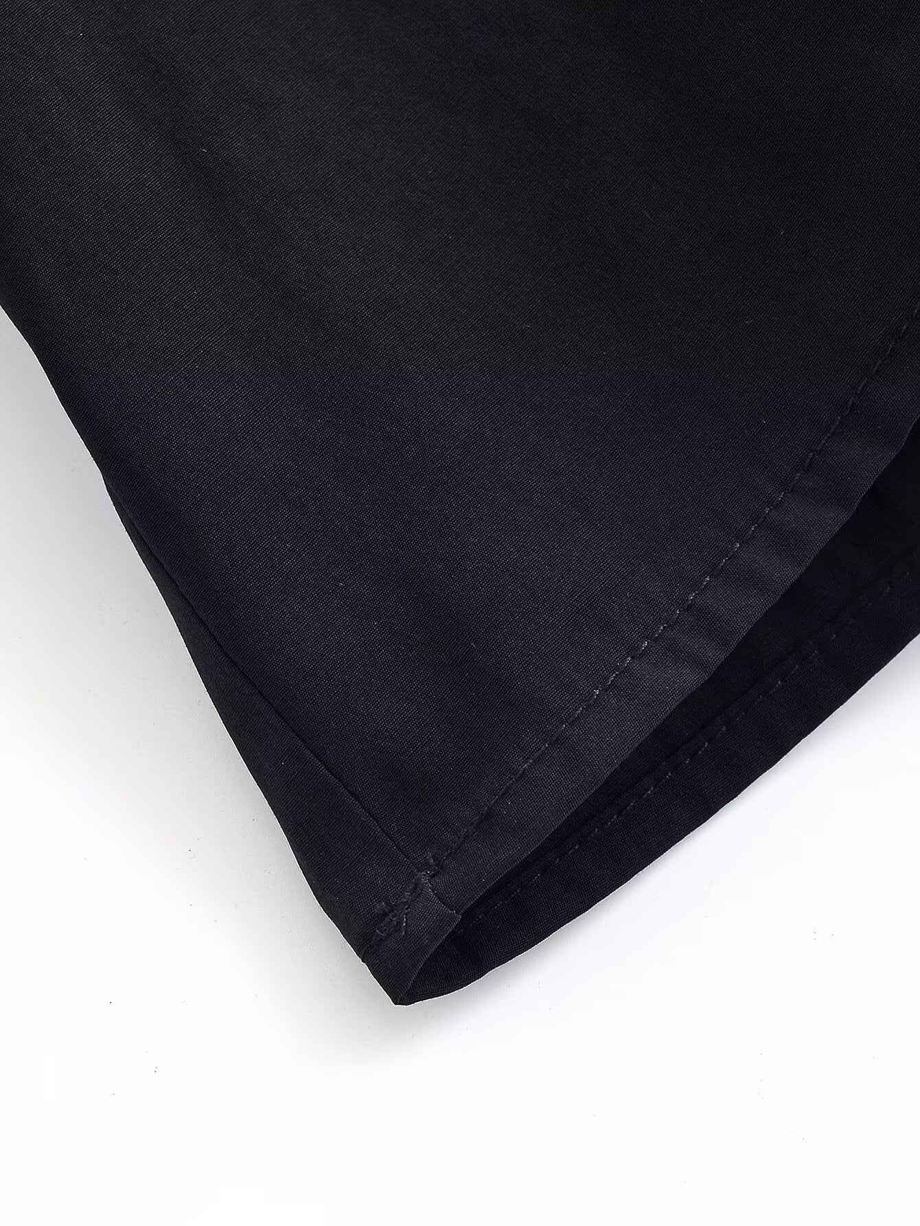 Loose Bow Drape Blouse
