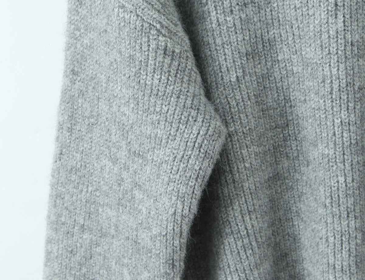 Women's Rope Collar Polo Pullover Sweater