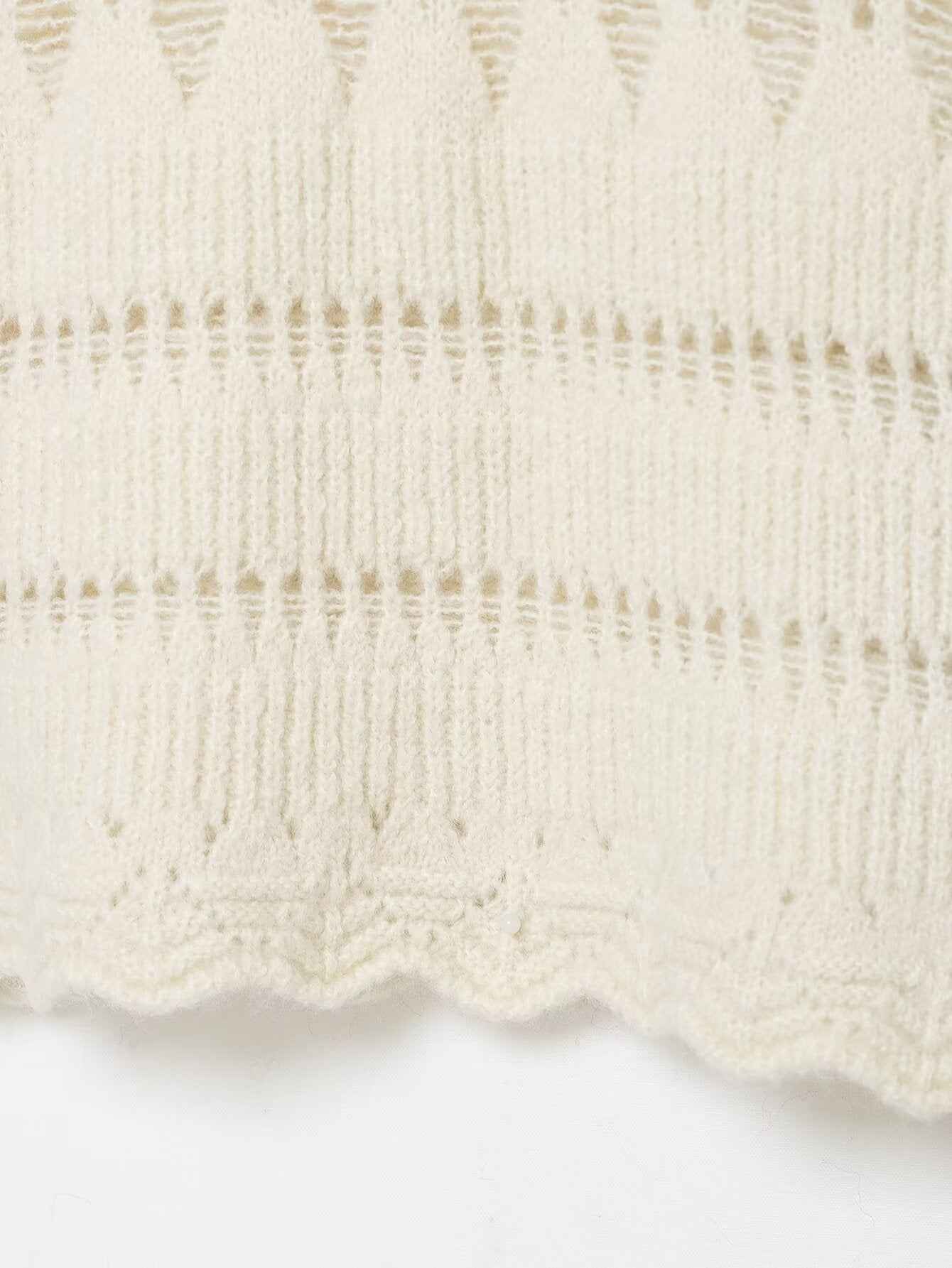 Hollow Cutout Shoulder Baring Sweater