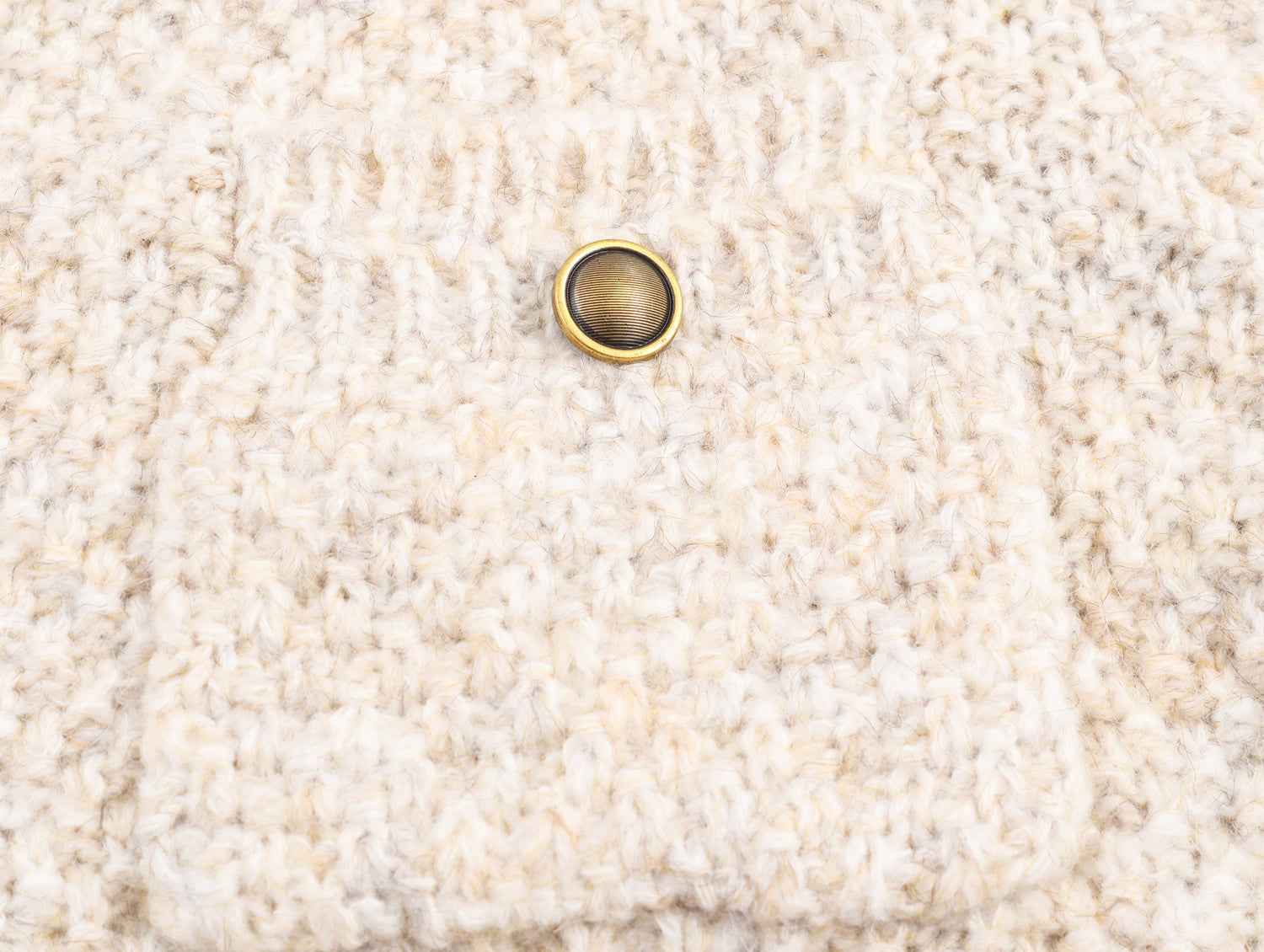 Special Yarn Blended Classic Button Long Sleeve Knitted Cardigan