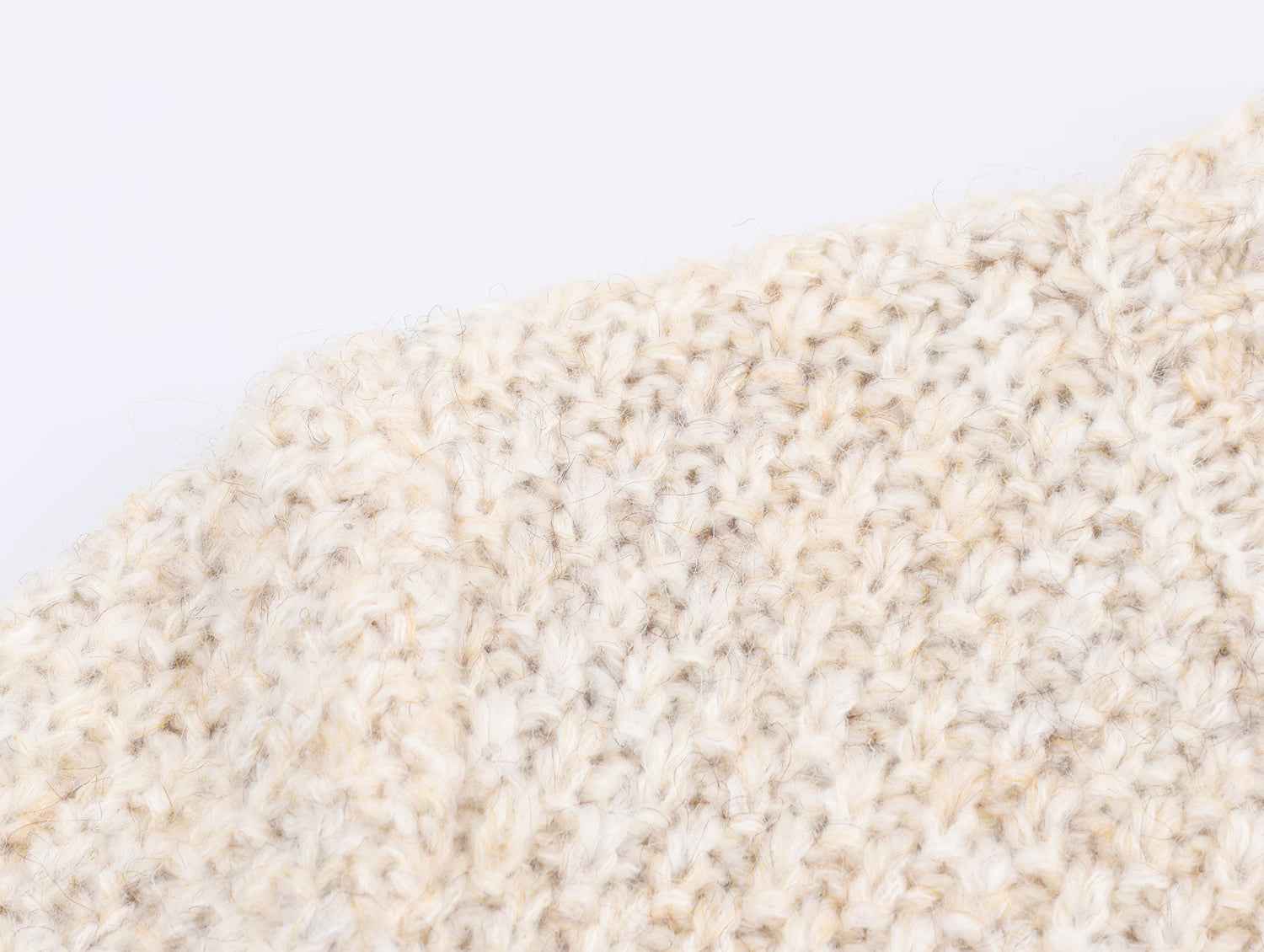 Special Yarn Blended Classic Button Long Sleeve Knitted Cardigan