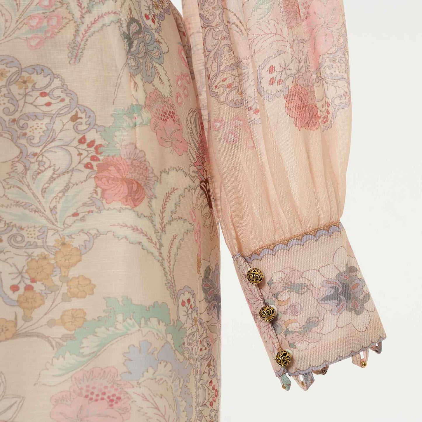 Women's Floral Patterned Blouse and Skirt Two Piece Sets
