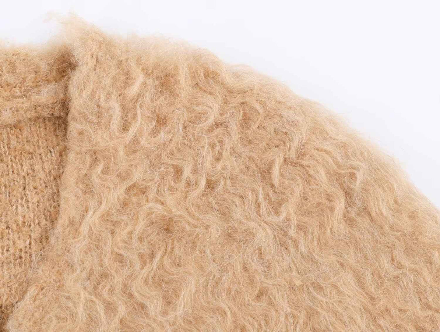 Casual Loose Single-Breasted Long Sleeve Knitwear Cardigan