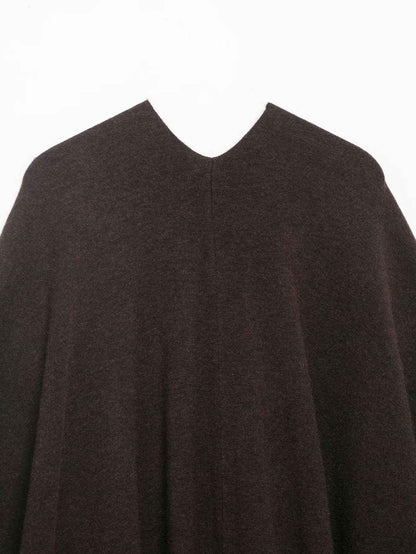 Winter Tassel Sweater Shawl
