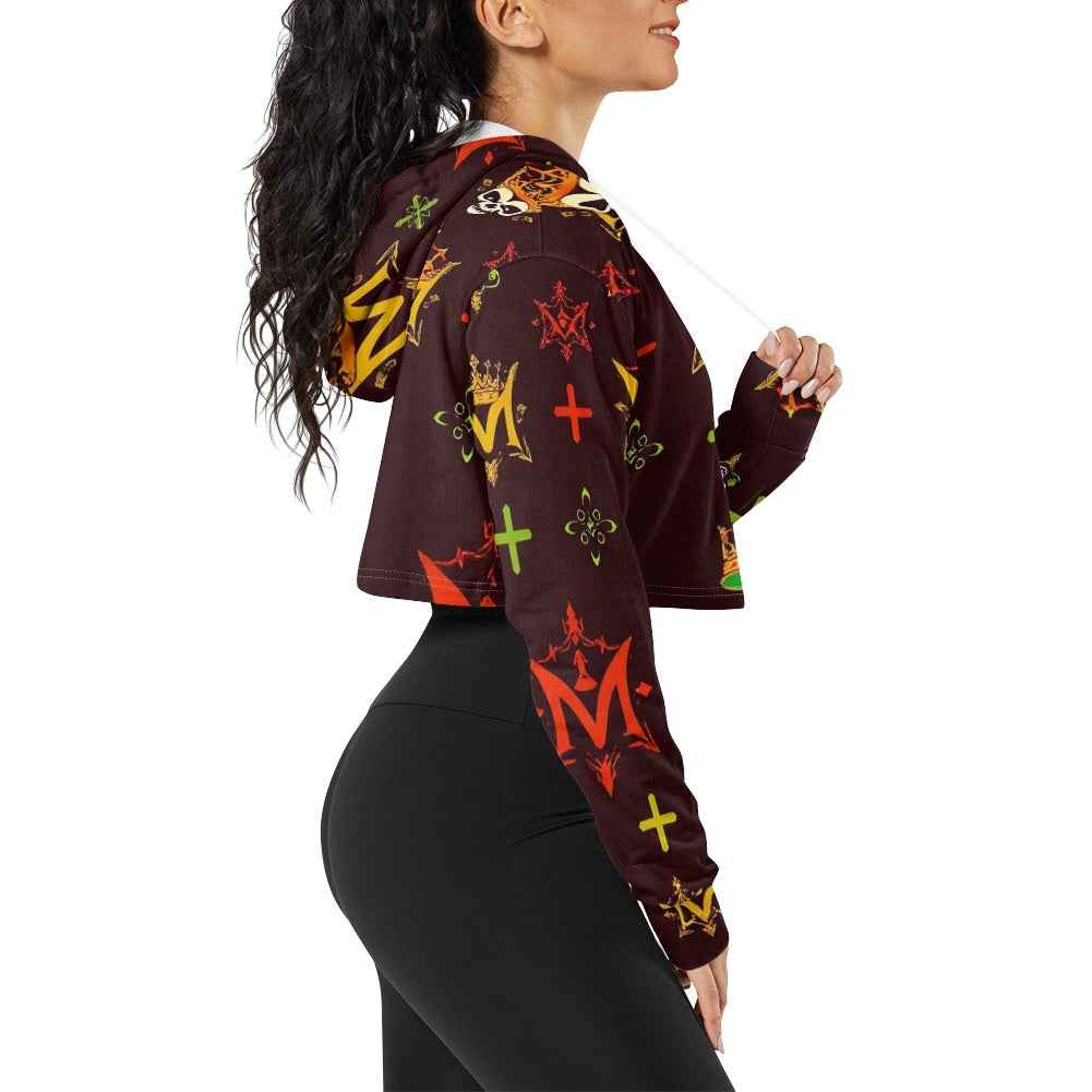 Woman's short sweatshirt