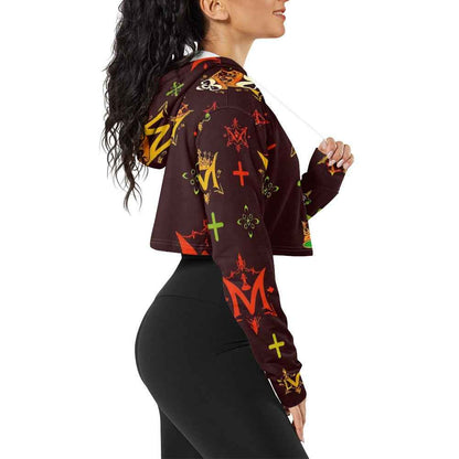 Woman's short sweatshirt