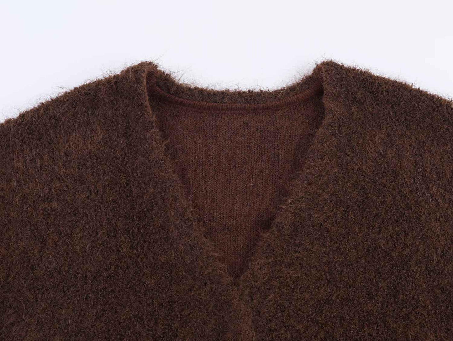 Spring Long Sleeve Cardigan Loose Knitted Sweater