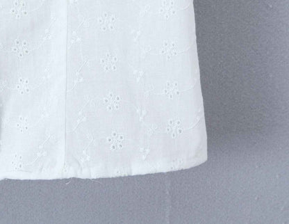 Bubble Sleeve Blouse Women's Elegance Retro