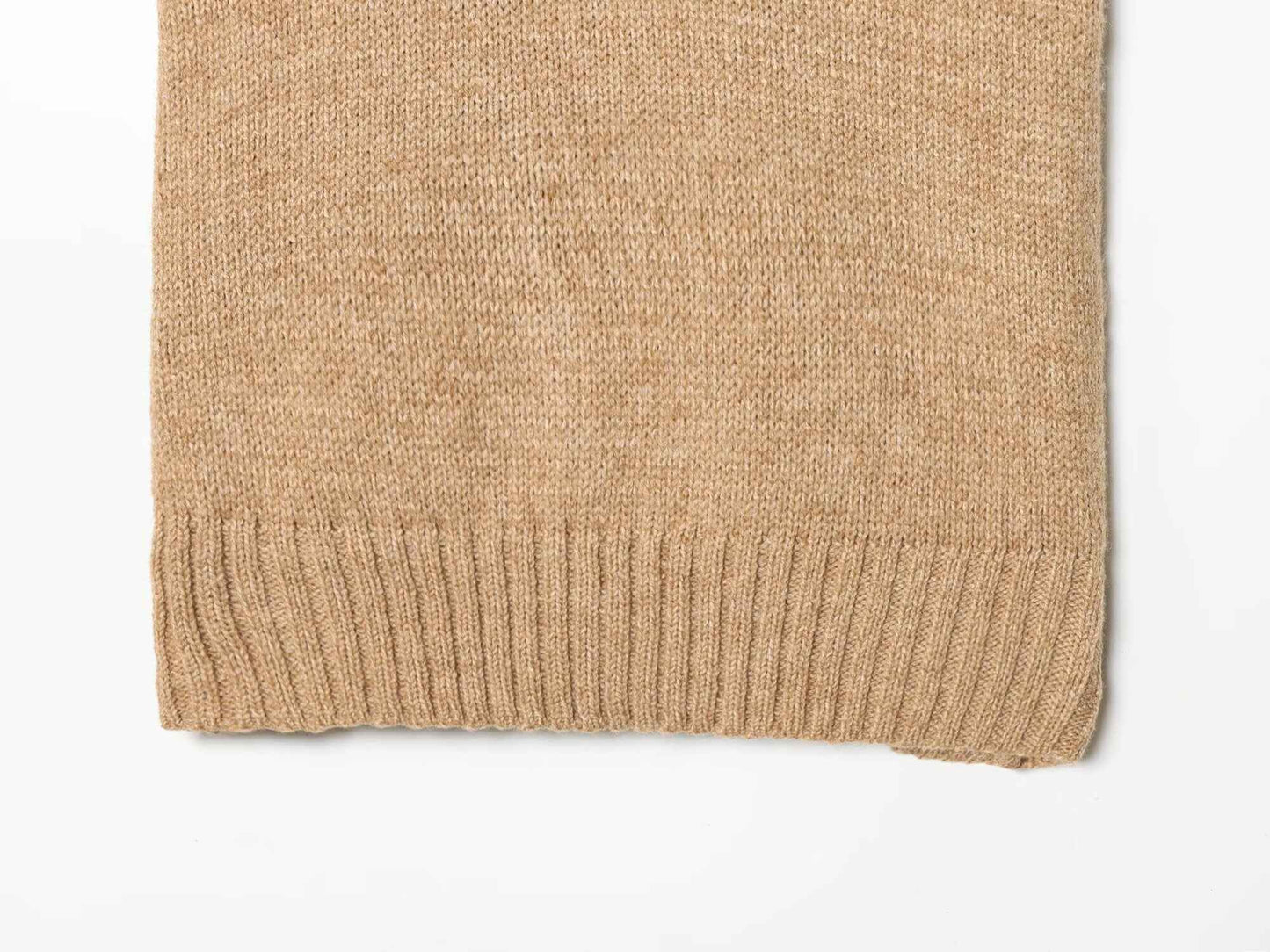 French Minimalist Sleeveless Turtleneck T-shirt
