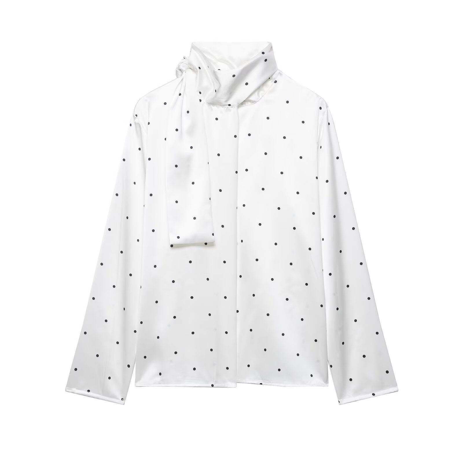 White Polka Dot