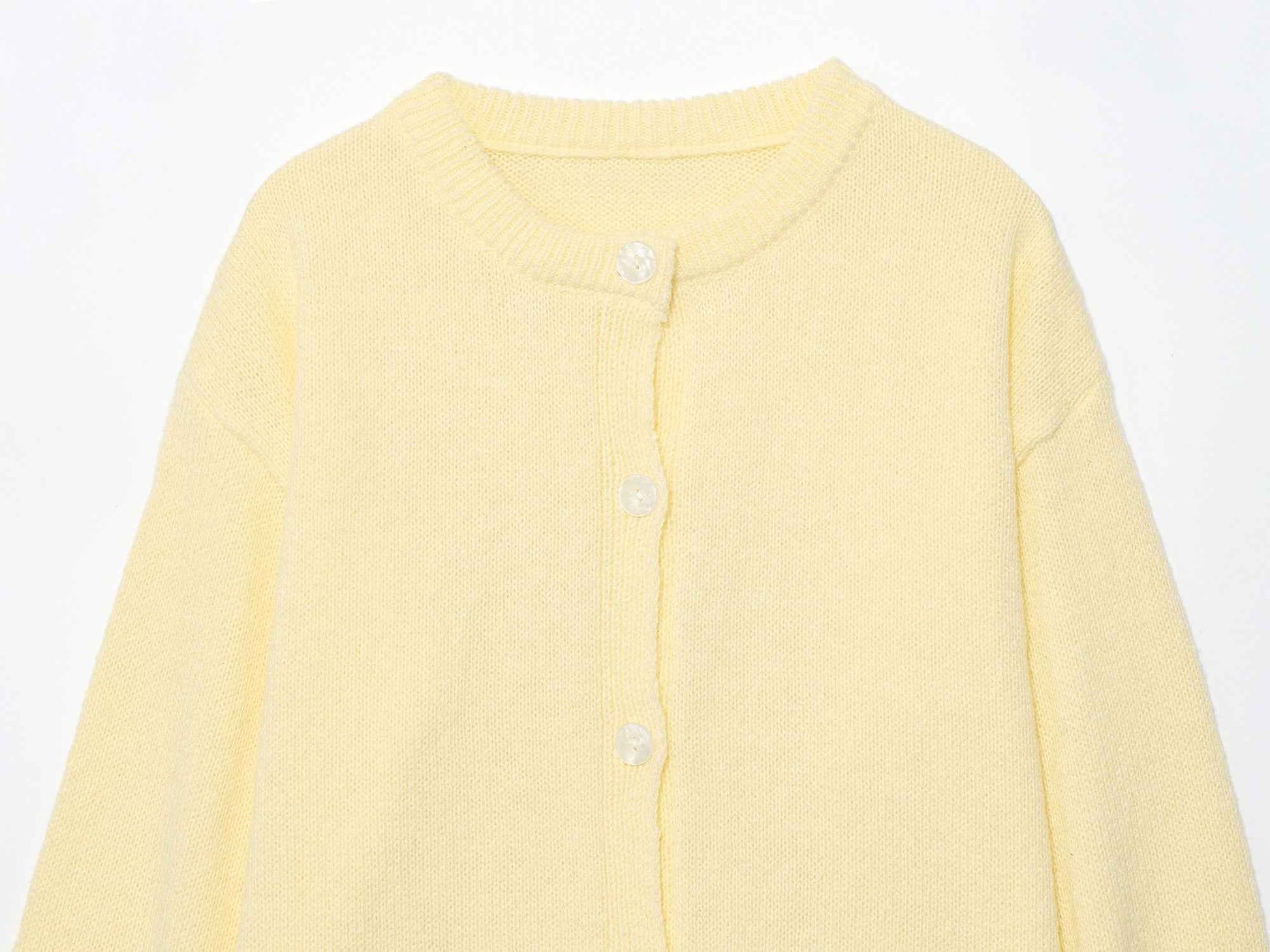 Long Sleeve Knitted Cardigan Sweater