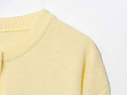 Long Sleeve Knitted Cardigan Sweater