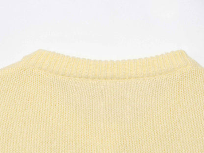 Long Sleeve Knitted Cardigan Sweater
