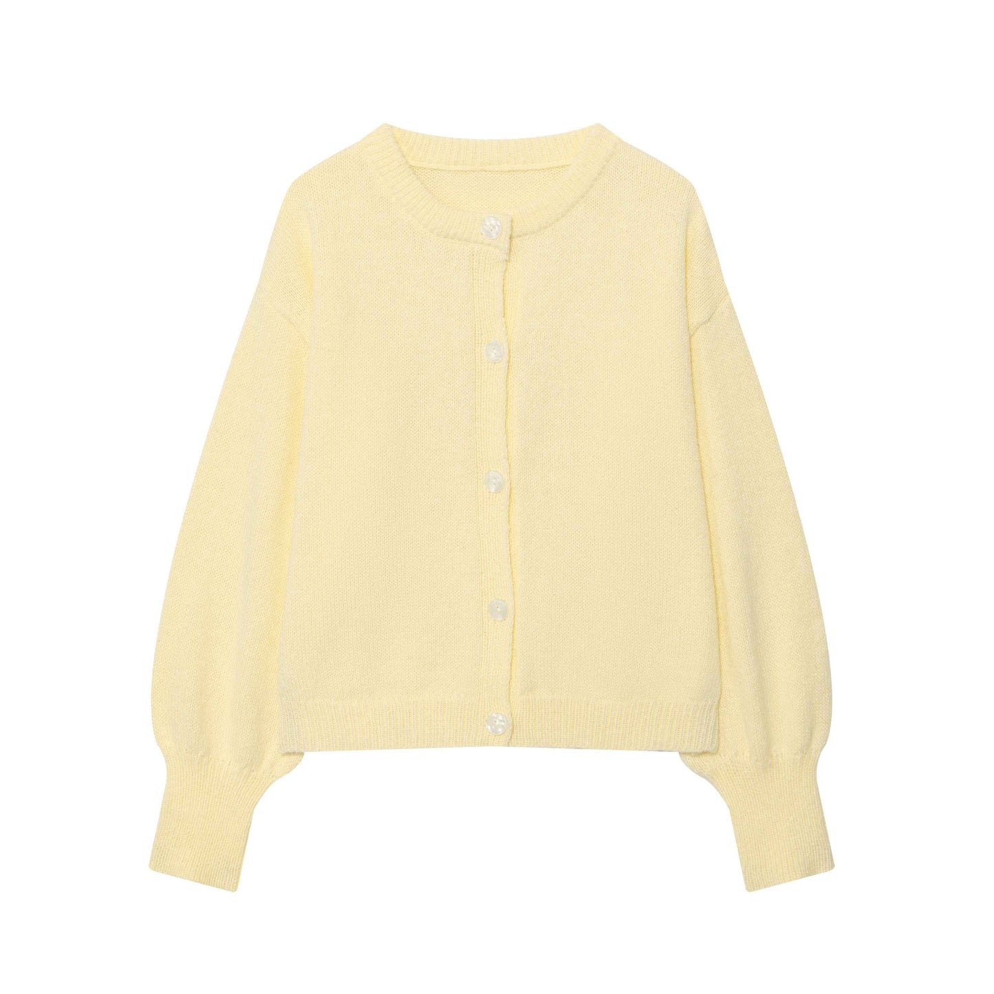 Long Sleeve Knitted Cardigan Sweater