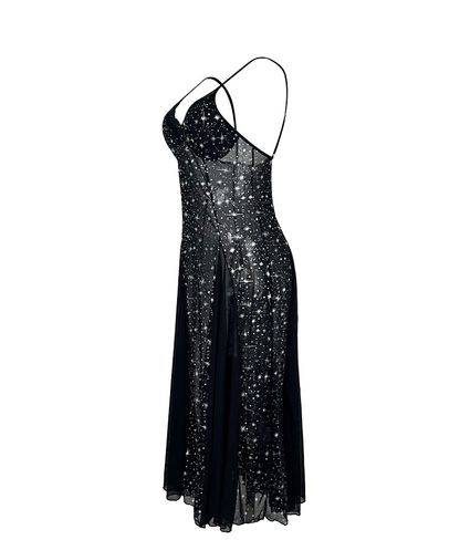 Pajamas Transparent Sleepwear Nightgown for Women
