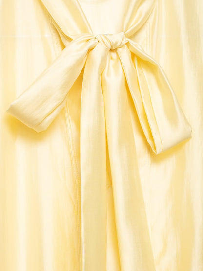 Women's Satin Bowknot Blouse