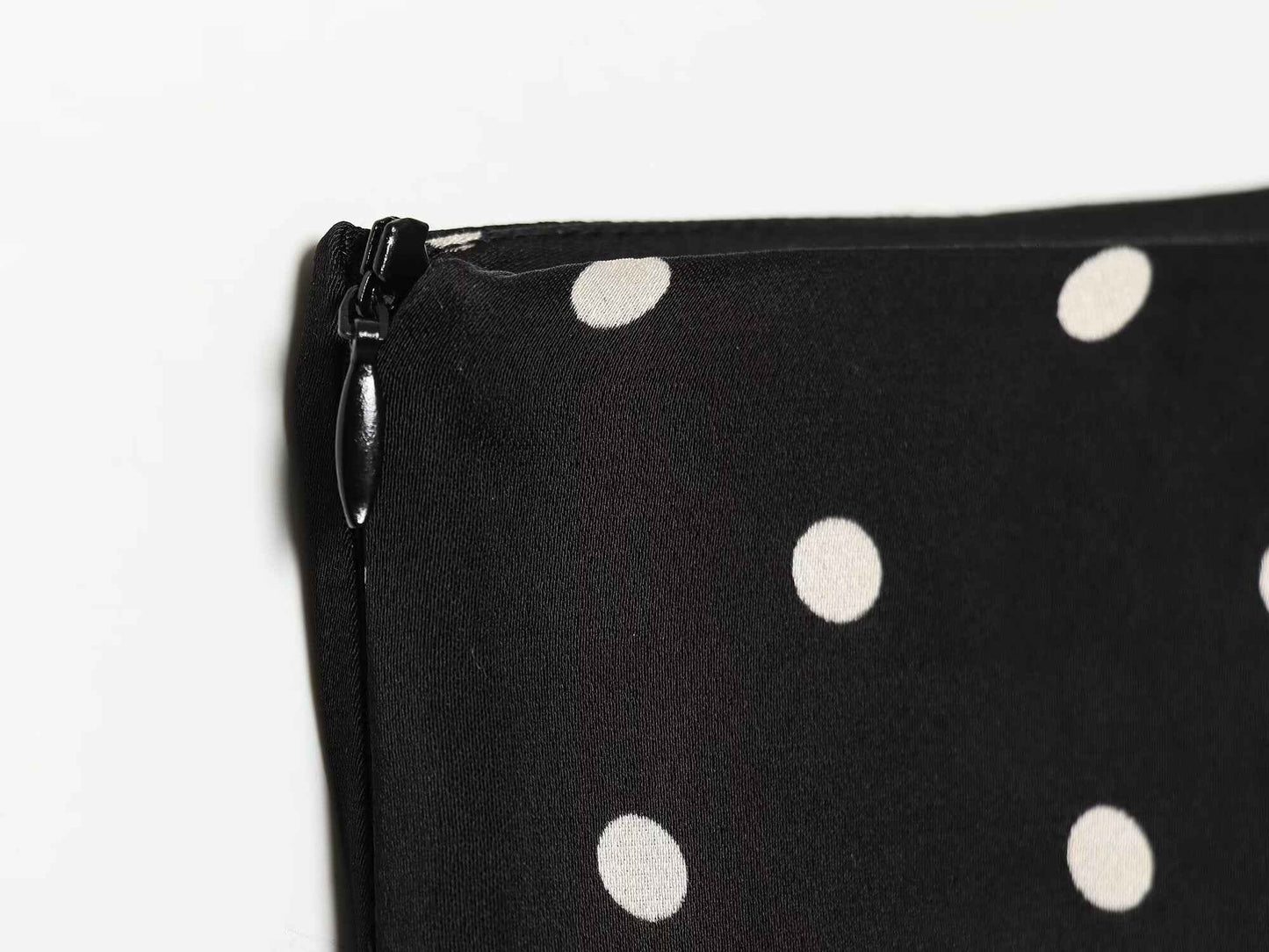 Lace Stitching Polka Dot Printed Skirt