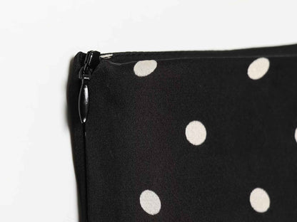 Lace Stitching Polka Dot Printed Skirt
