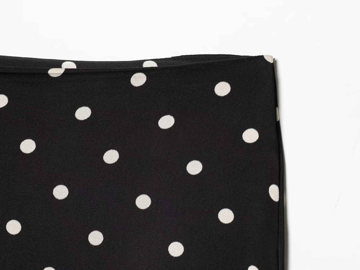 Lace Stitching Polka Dot Printed Skirt