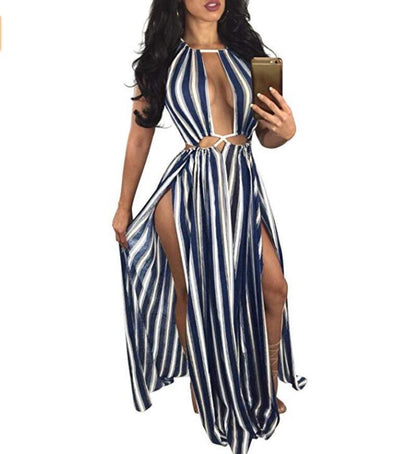 Sexy Bohemian Split Dress