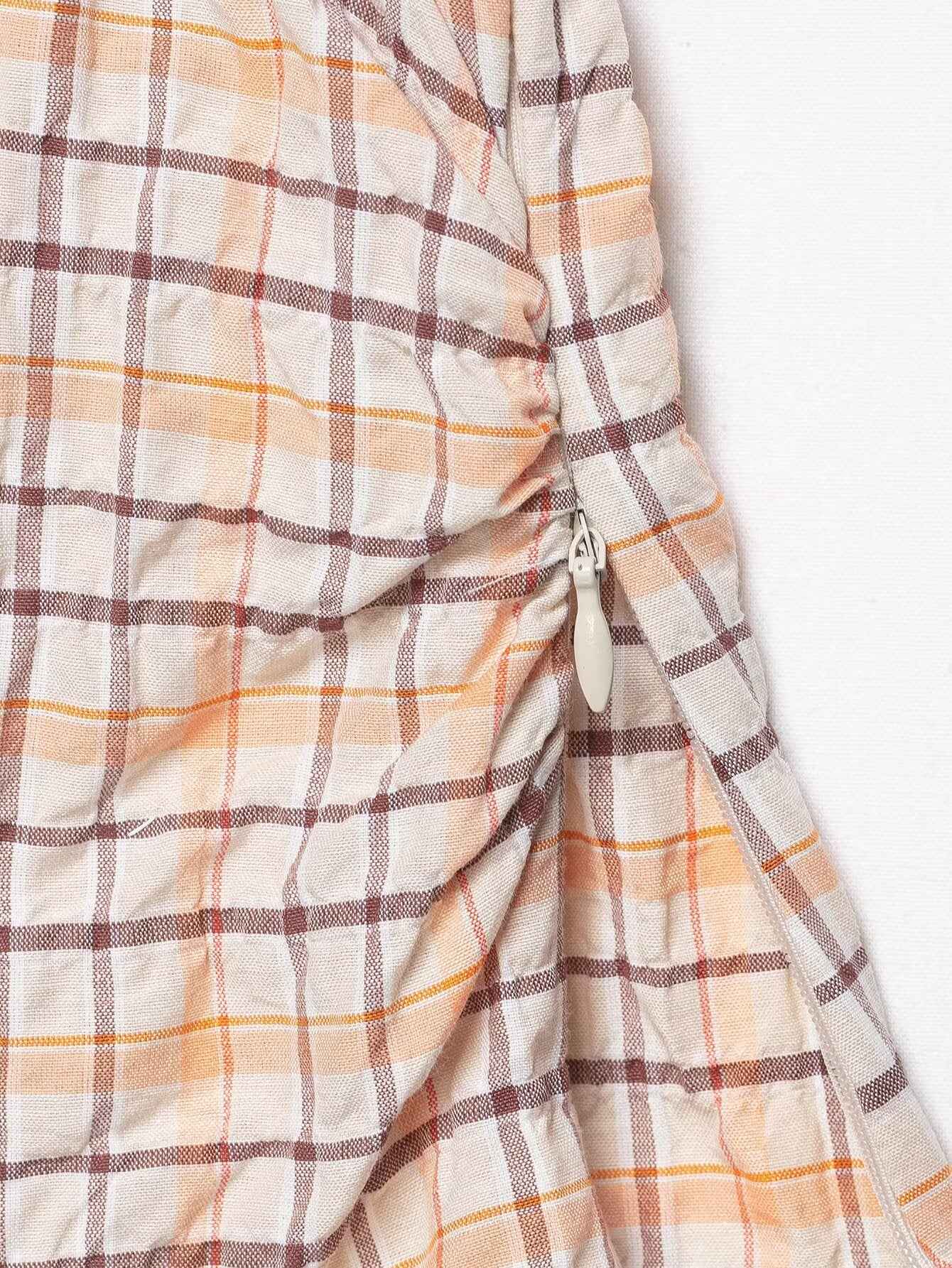 Spring Slim Slimming Balloon Sleeve Poplin T-shirt