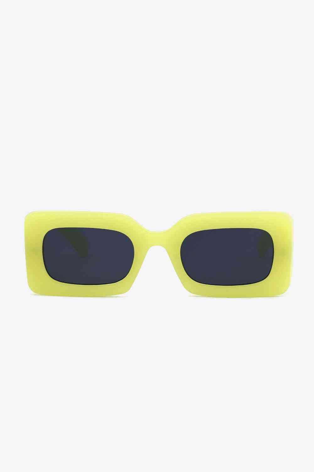 Polycarbonate Frame Rectangle Sunglasses - Munsieur