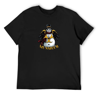 Men's Munsieur Christmas Tee Design "Atomic Snow"