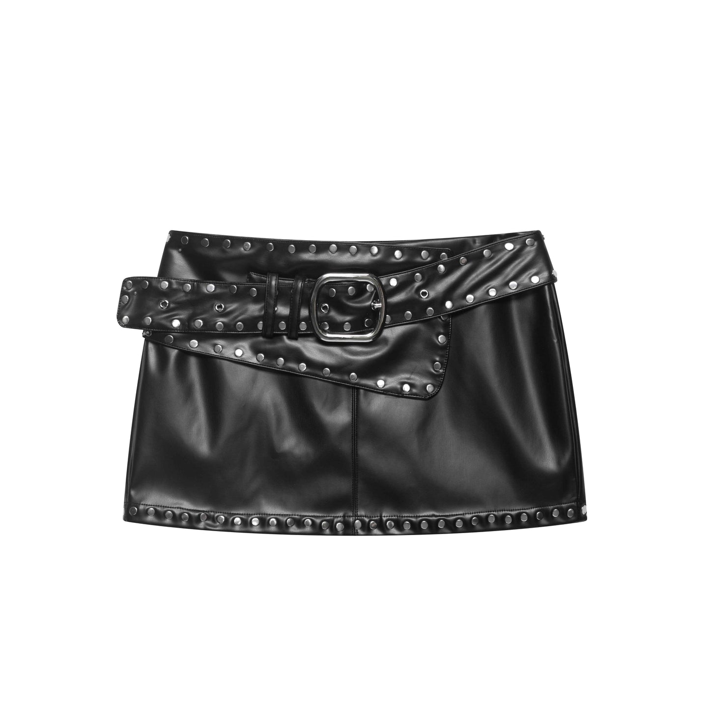 MUNSIEUR Summer Skirt Set Rivet Two Piece New Arrivals