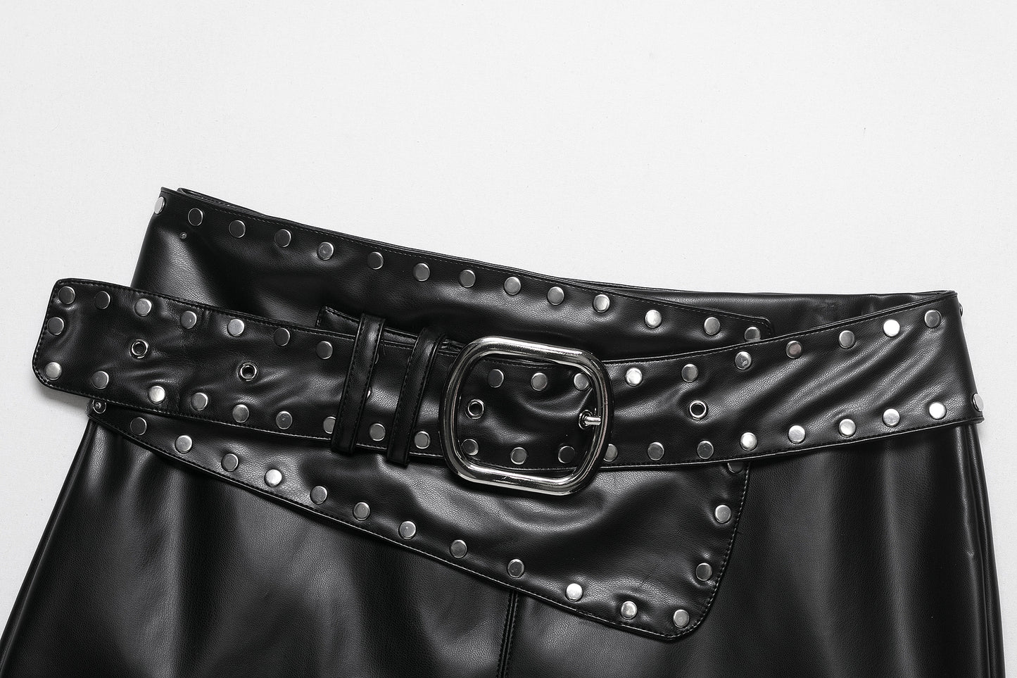 MUNSIEUR Summer Skirt Set Rivet Two Piece New Arrivals