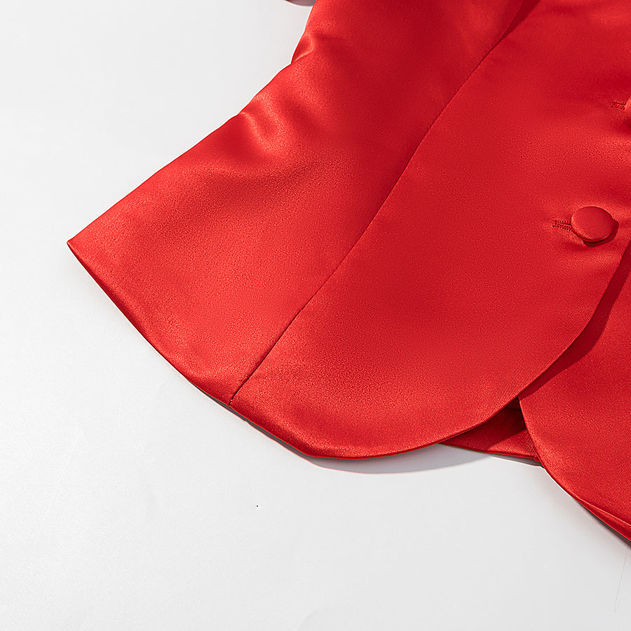 Solid Color Puff Sleeve Blouse MUNSIEUR New Arrivals