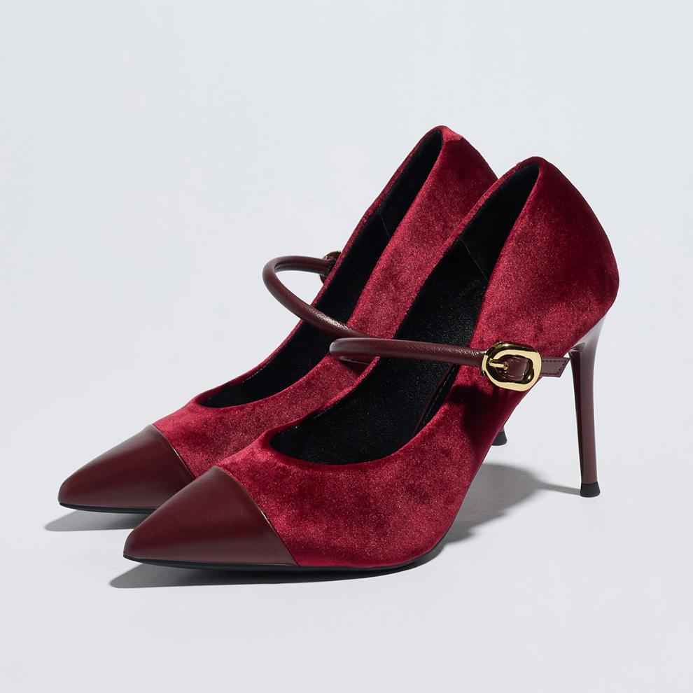 Stiletto Heel High Heel Pointed Toe French Shallow Mouth