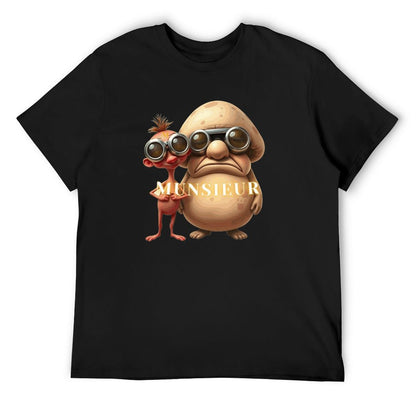 Munsieur Men's Tee "Stinky Pinky and Backdoor Bandit" Adult Humor