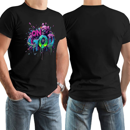 Men's Tee "On God" Streetwear Fashion Crown Co.👑