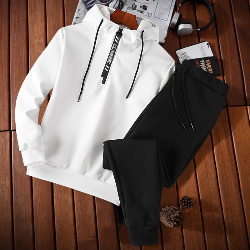 Men's Two-Piece Hoodie Set Clothes Casual
