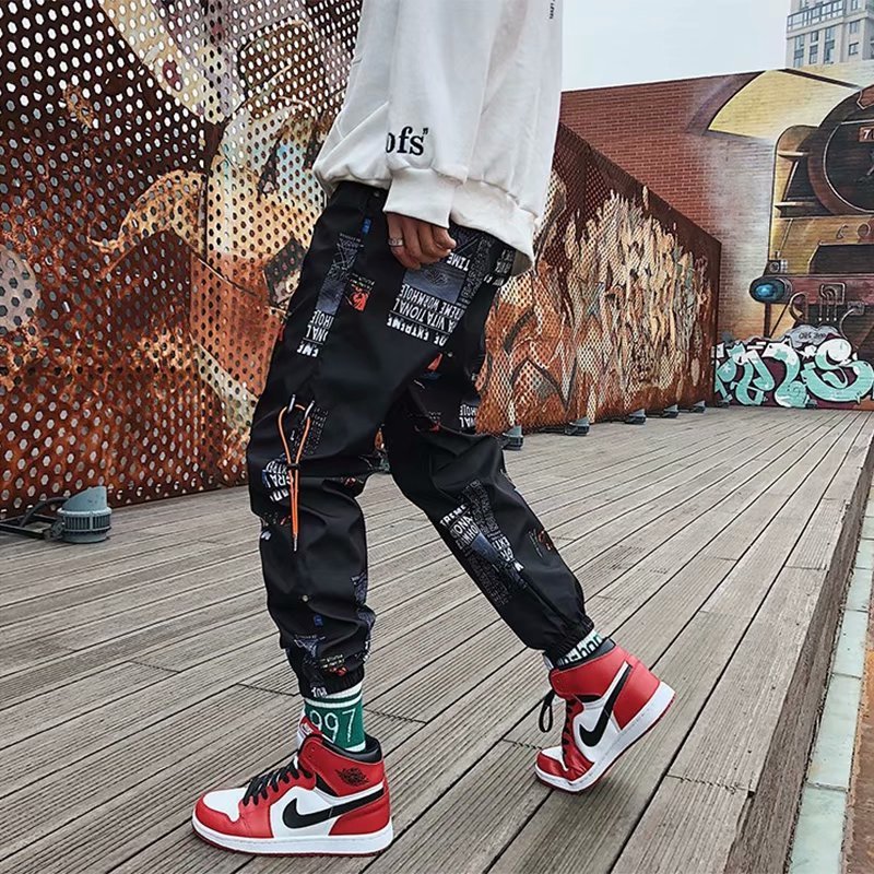 New Cropped Pants For Men Summer Hip-Hop Instagram Campaign