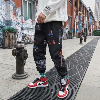 New Cropped Pants For Men Summer Hip-Hop Instagram Campaign