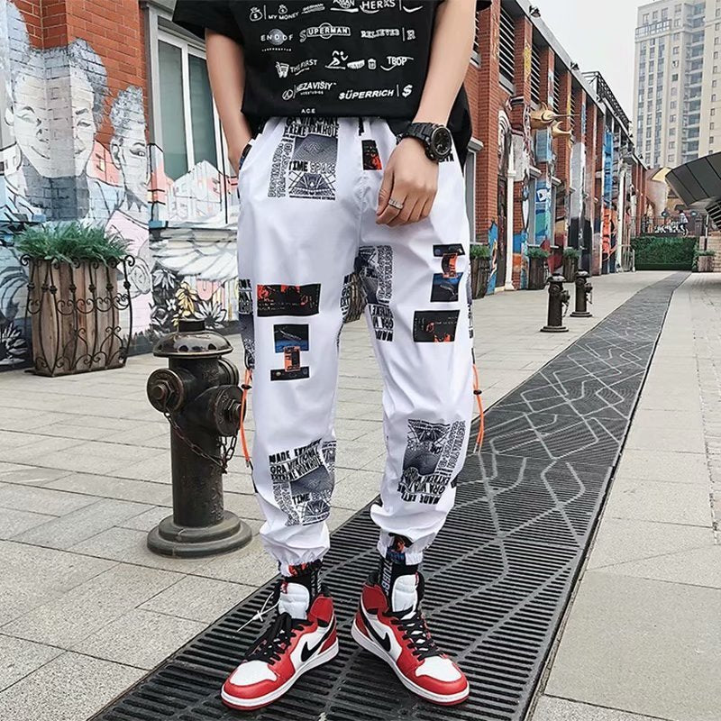 New Cropped Pants For Men Summer Hip-Hop Instagram Campaign