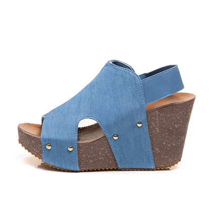 Fish Mouth Handmade Retro Sandals