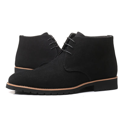 Casual Men's Leather Striders Large Size