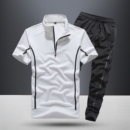 Sportswear Men's Jogger Set Casual Running Thin Two Piece