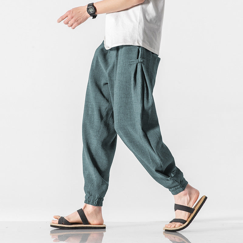 Men's Summer New Style Chinese Style Pants