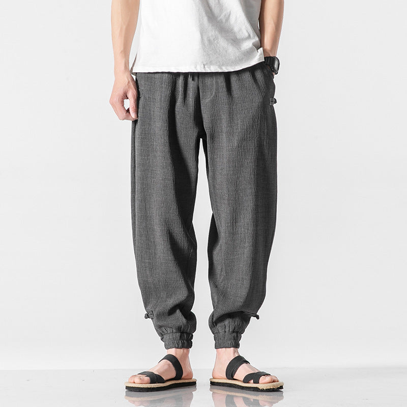 Men's Summer New Style Chinese Style Pants