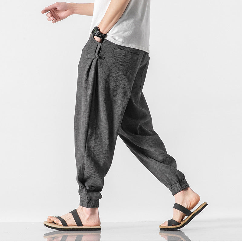 Men's Summer New Style Chinese Style Pants