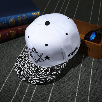 Cotton Star of David Hat Outdoor Casual Sun-proof