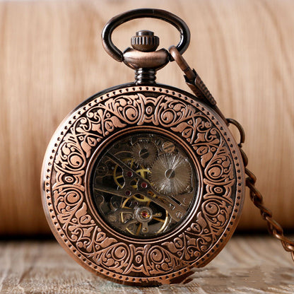 Vintage Style Personalized Manual Manipulator Pocket Watch