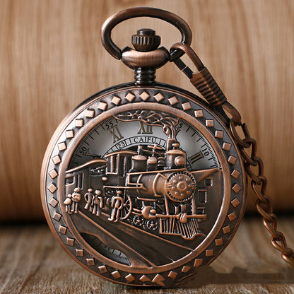 Vintage Style Personalized Manual Manipulator Pocket Watch