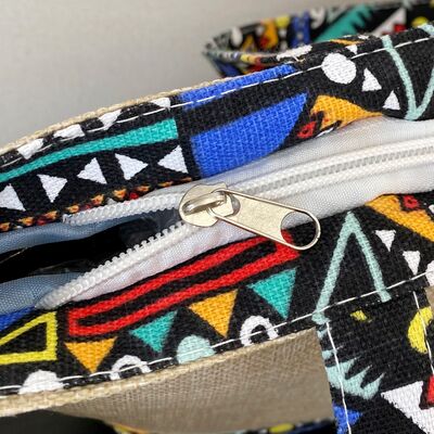 Geometric Medium Tote Bag - Munsieur