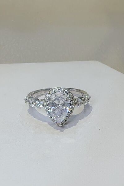 2 Carat Moissanite 925 Sterling Silver Ring - Munsieur