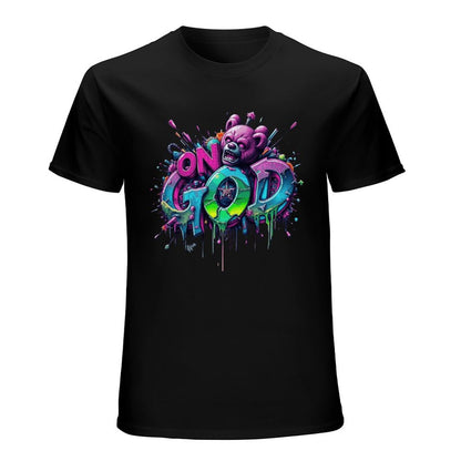 Men's Tee "On God" Streetwear Fashion Crown Co.👑